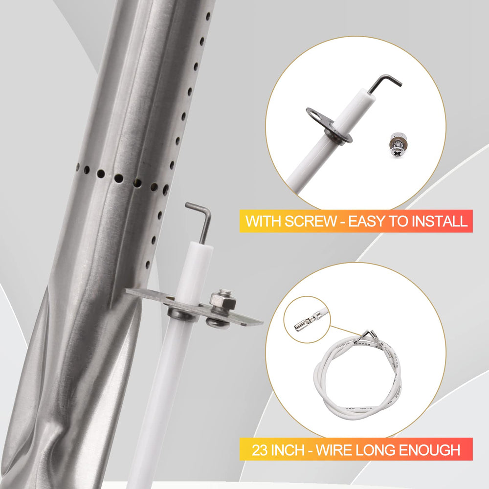 Adviace igniter module close-up showing reliable sparking and faster lighting benefit