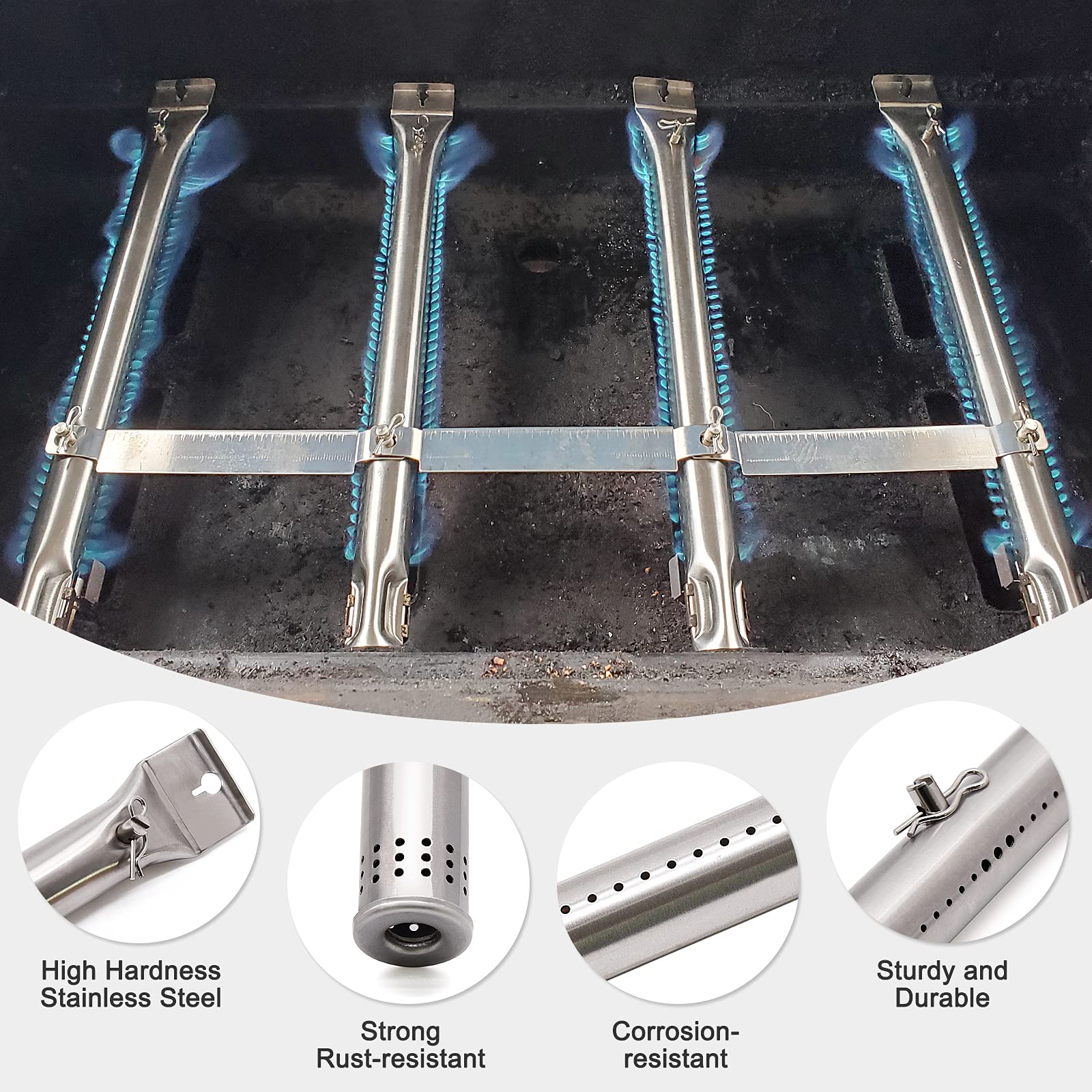 Adviace ignitor wires and connector demonstrating long reach for easy installation