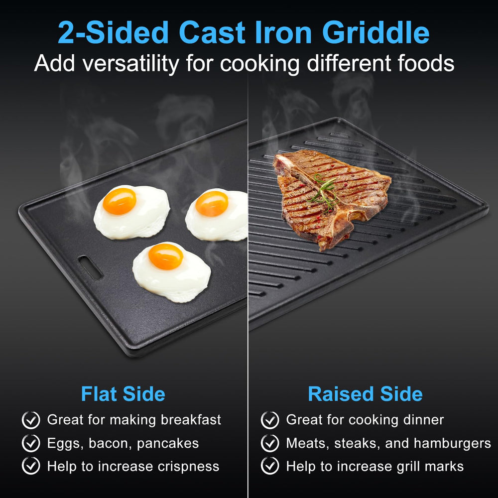Adviace installed in grill demonstrating compatibility and ready-to-cook benefit