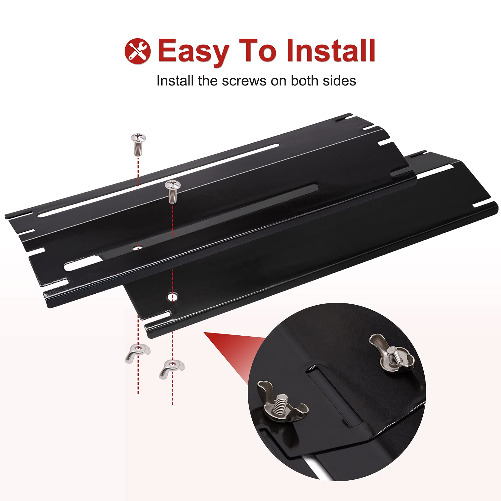 Adviace heat plate next to ruler showing adjustable 11.75 to 21 inch sizing