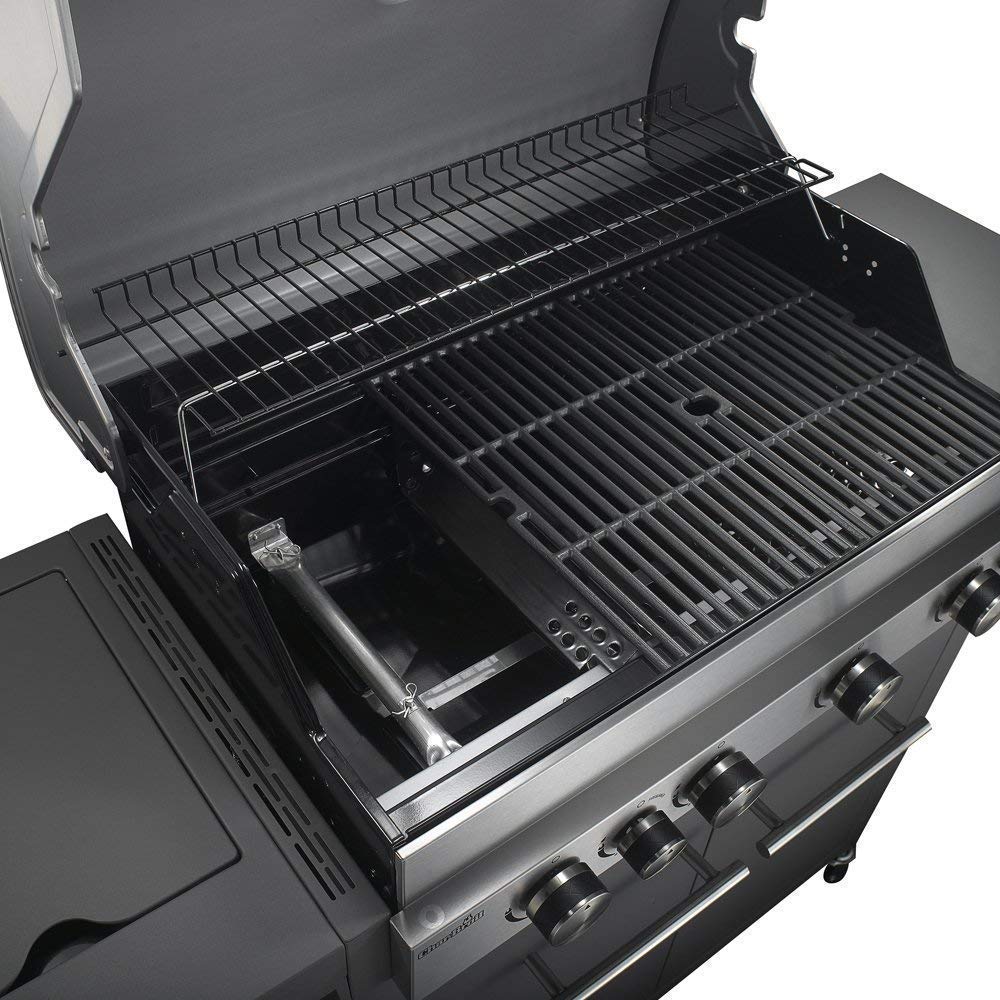 Adviace parts next to ruler showing exact burner and plate dimensions for proper fit check