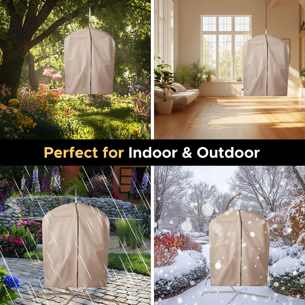 ADVOKAIR folded hammock chair for compact storage and portability
