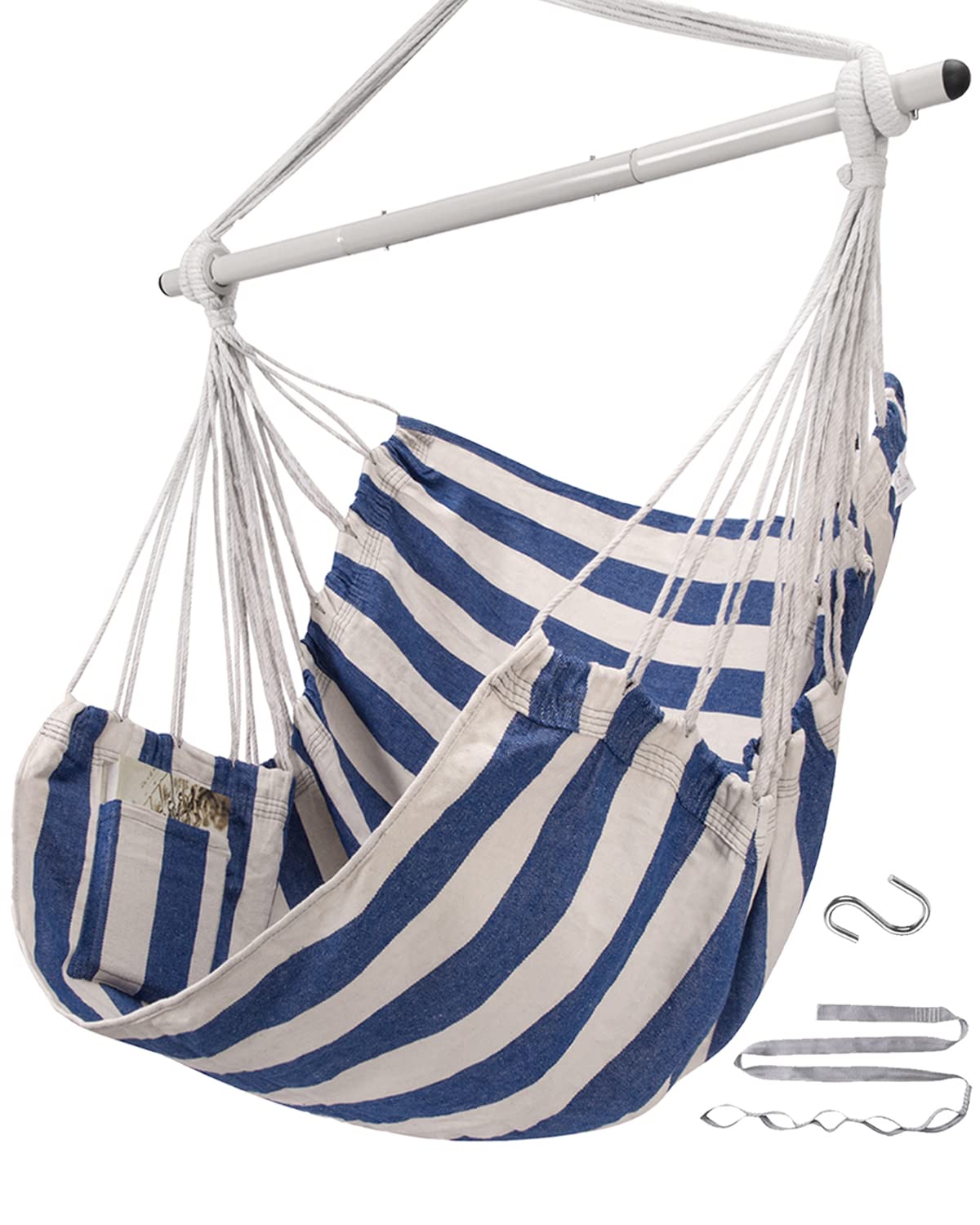 ADVOKAIR front view showing full hammock chair for comfortable seating