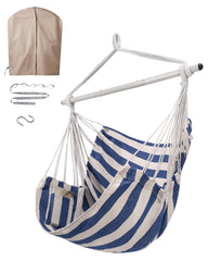 ADVOKAIR front view of hammock chair showing sturdy design and comfort