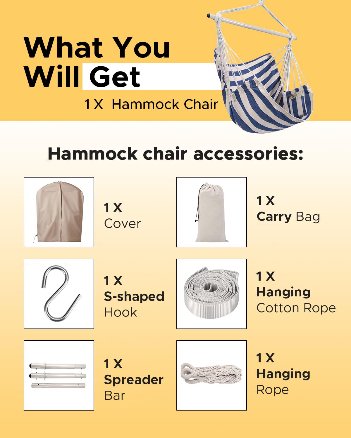 ADVOKAIR adjustable strap and carabiner for easy secure installation