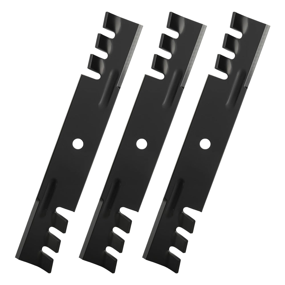 Aeagle front view blade showing full 48-inch fit and precise cut edges