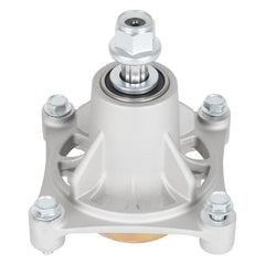 Aeagle 604214 front assembly view showing robust spindle for reliable mower performance