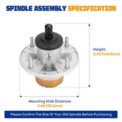 Aeagle spindle close-up of bearing housing showing durable machining and seal