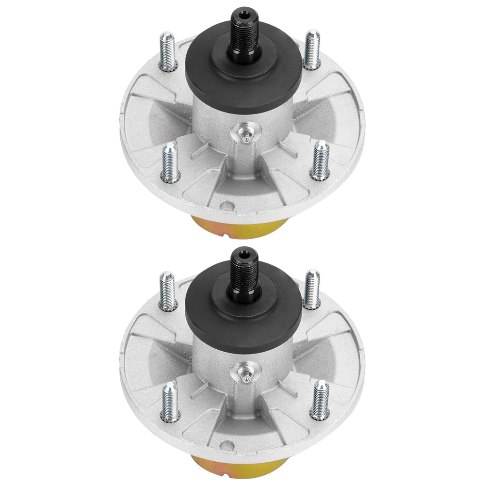 Aeagle spindle front view showing mounting flange and bolt holes for easy OEM fit
