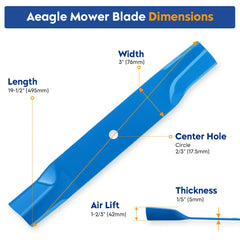 Aeagle close-up of blade cutting edge highlighting sharpness and clean cut benefit
