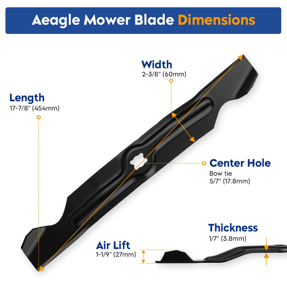 Aeagle blade cutting edge closeup highlighting sharp edge for precise cuts