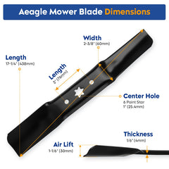 Aeagle close-up of blade edge highlighting sharpness for cleaner cuts