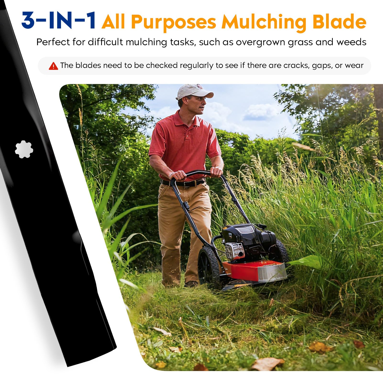 Aeagle comparing new blade to worn blade for performance restoration