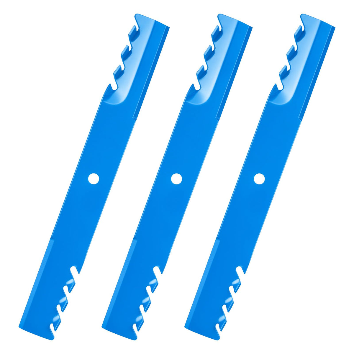 Aeagle front view of three 61-inch blades showing fit and finish for reliable replacement