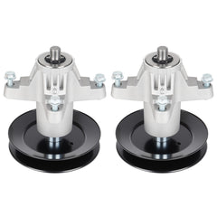 Aeagle front view of 2-pack spindle assembly showing complete replacement components and fit