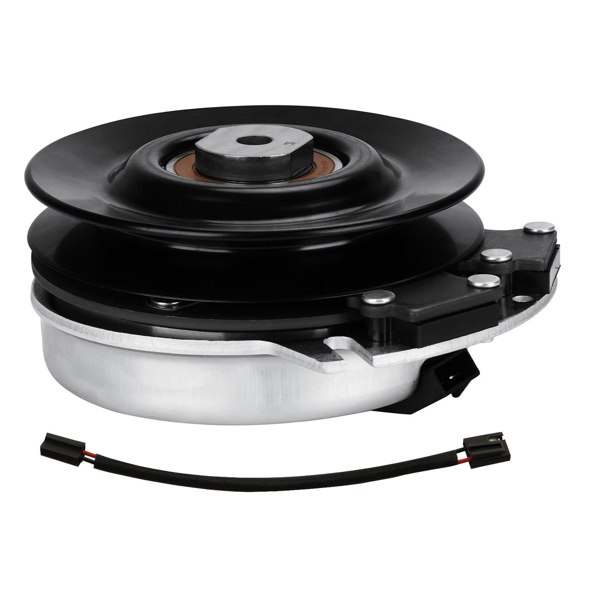 Aeagle clutch front view showing robust housing and mounting holes for reliable replacement