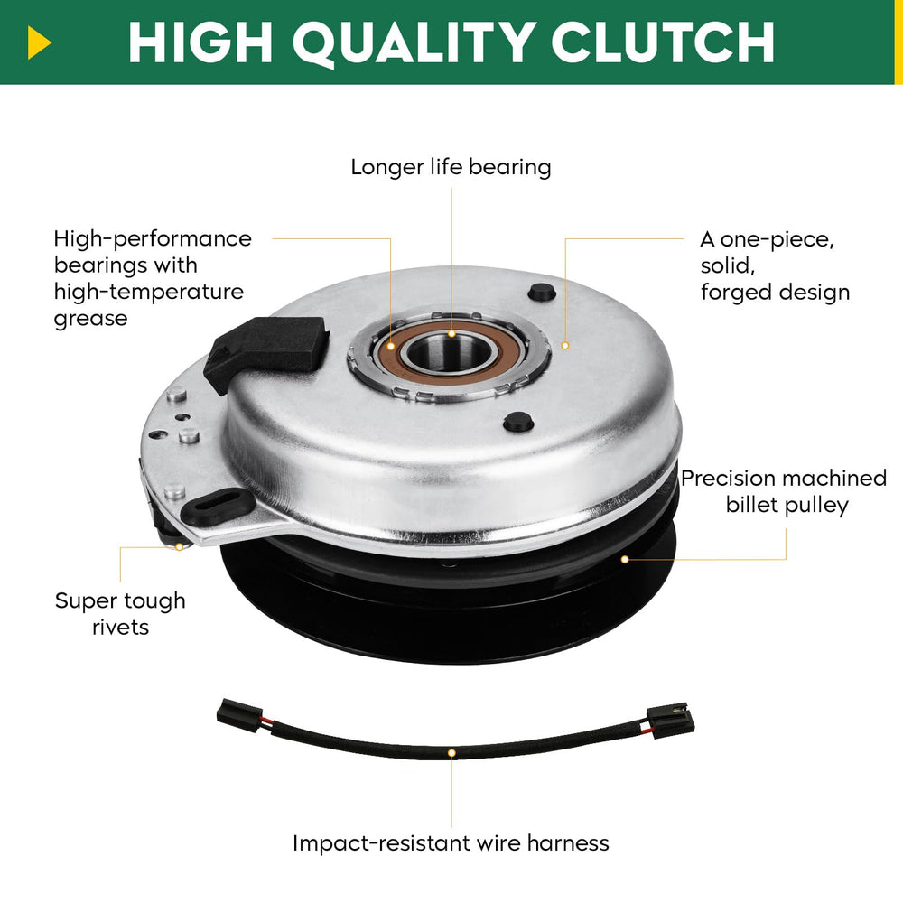 Aeagle clutch shaft bore close-up highlighting 1 inch bore for accurate fitment