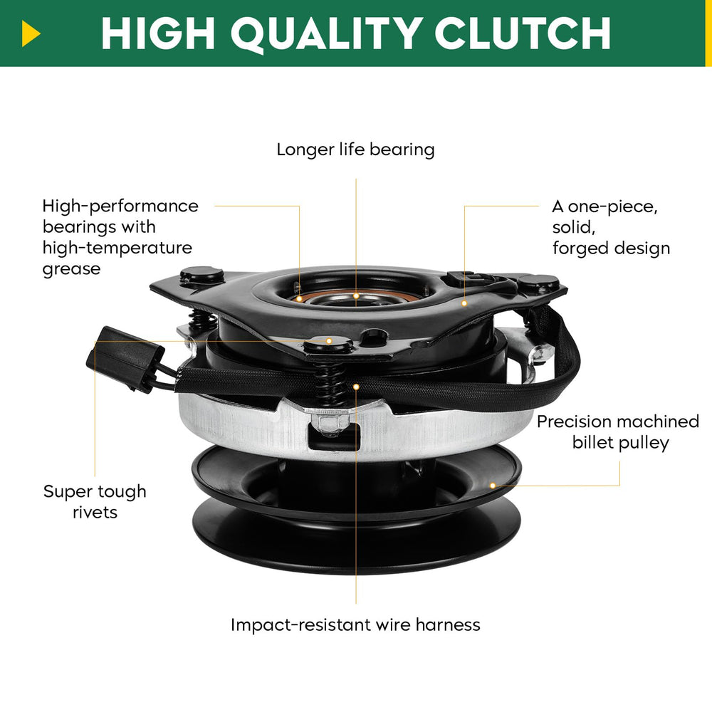 Aeagle clutch mounting holes detail for straightforward bolt-on replacement