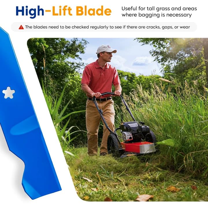 Aeagle blade beside measuring tape showing 18.5" length for correct fit