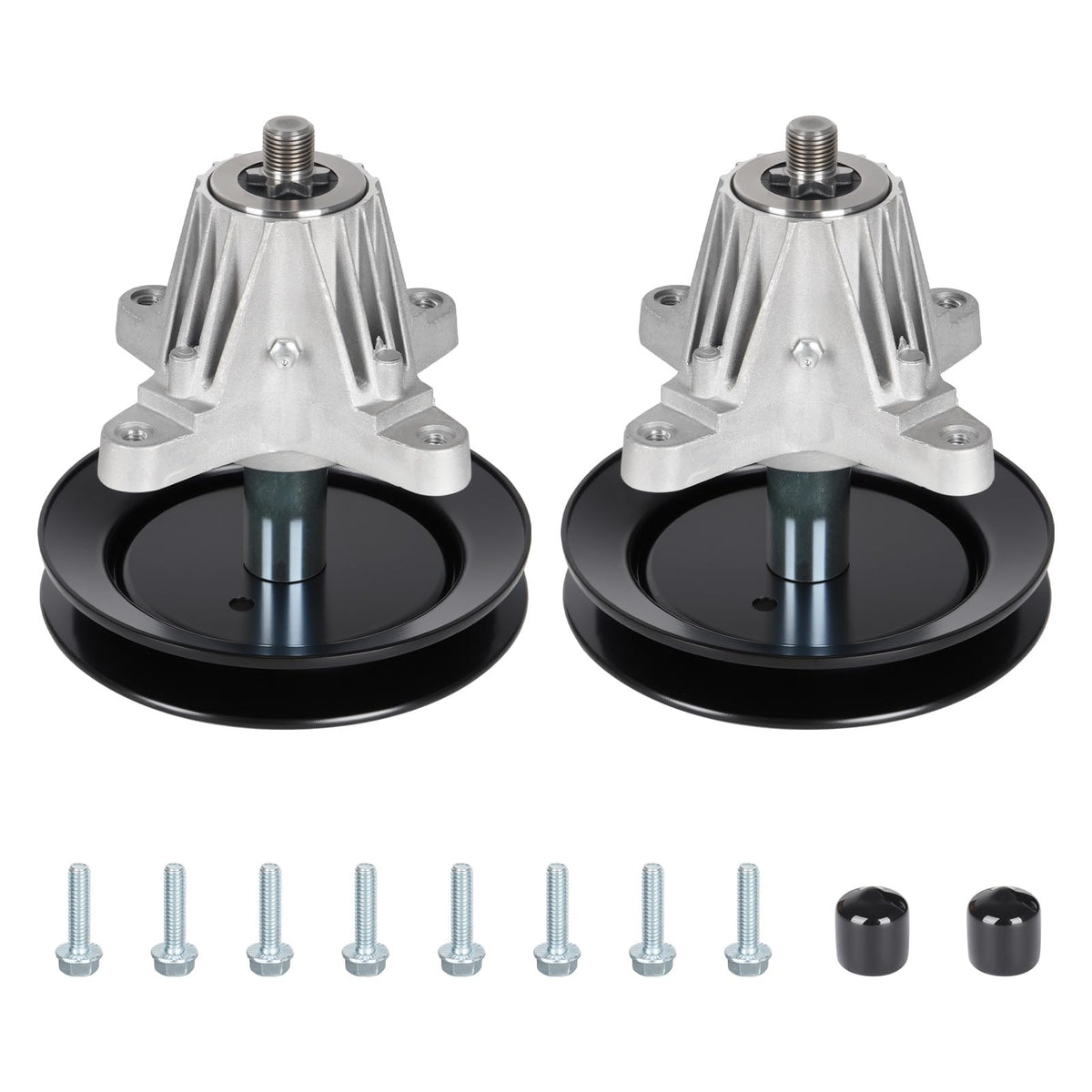 Aeagle spindle front assembly showing mounting face and benefits of reliable fit