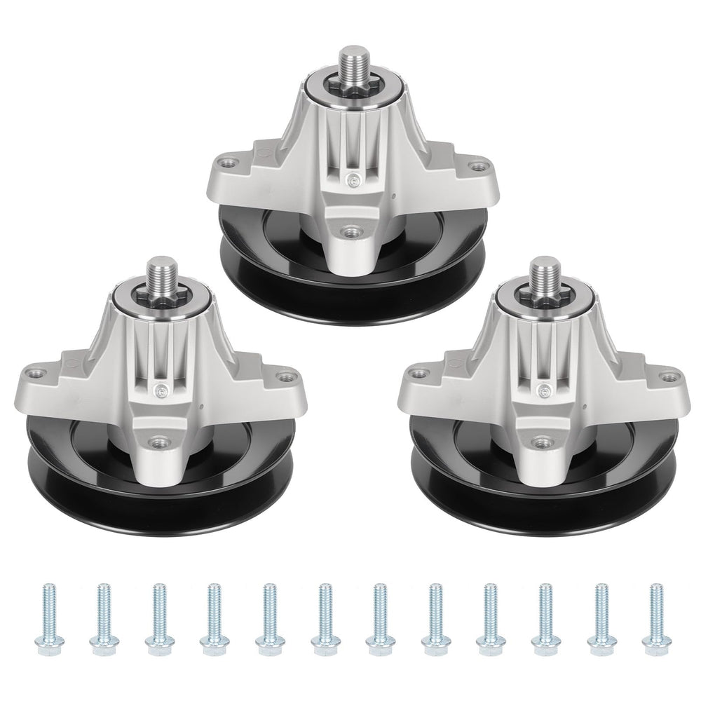 Aeagle spindle front view showing mounting flange and fitment benefit
