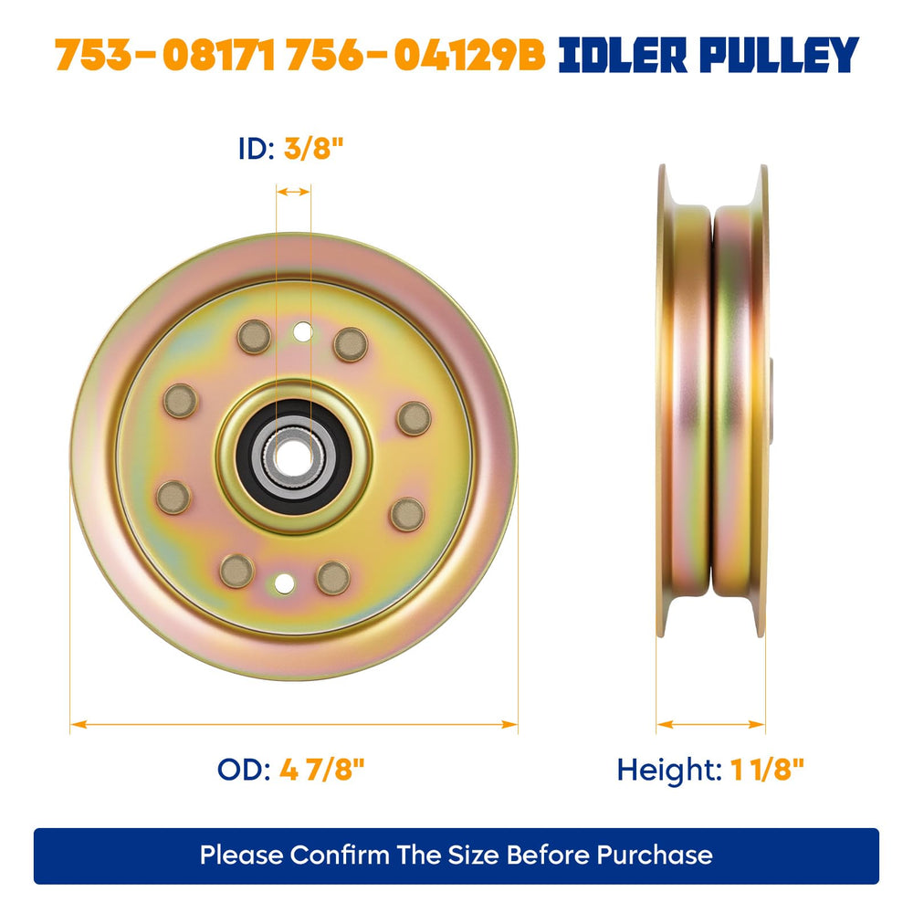 Aeagle spindle mounting bolt pattern closeup ensuring four-bolt fit verification