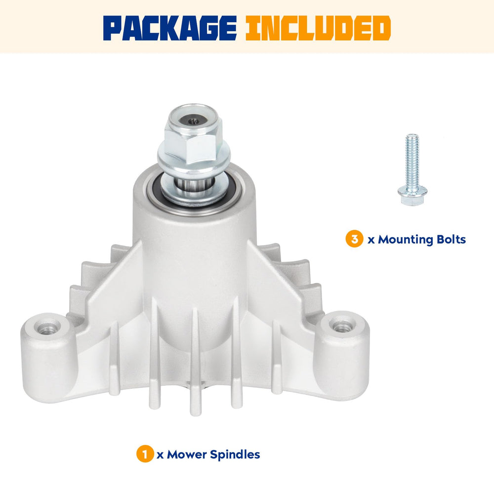 Aeagle spindle packaged with instructions and single-unit contents for fast install