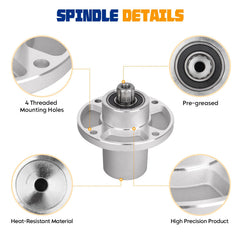 Aeagle three-pack boxed spindles from Aeagle ready to replace worn parts