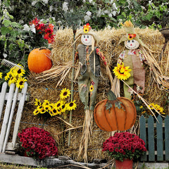 Aecipl hand-painted pumpkin detail highlighting brushwork and color for a crafted look