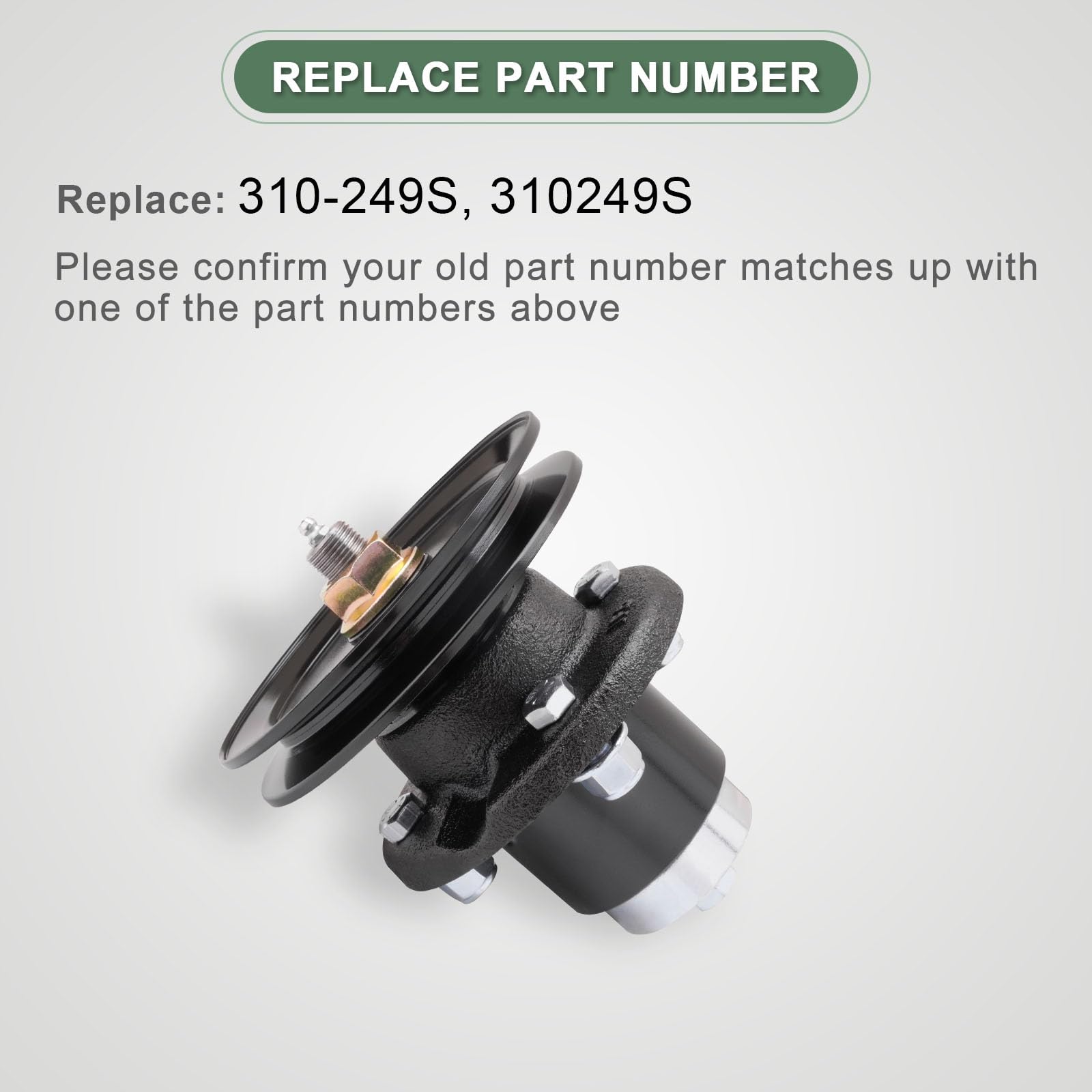 AEFHKM 6-inch pulley close-up showing precise groove alignment benefits