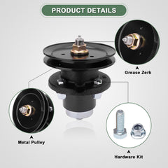 AEFHKM spindle shaft and bearing detail demonstrating wear resistance