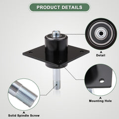 AEFHKM detail of mounting holes showing correct bolt pattern benefit