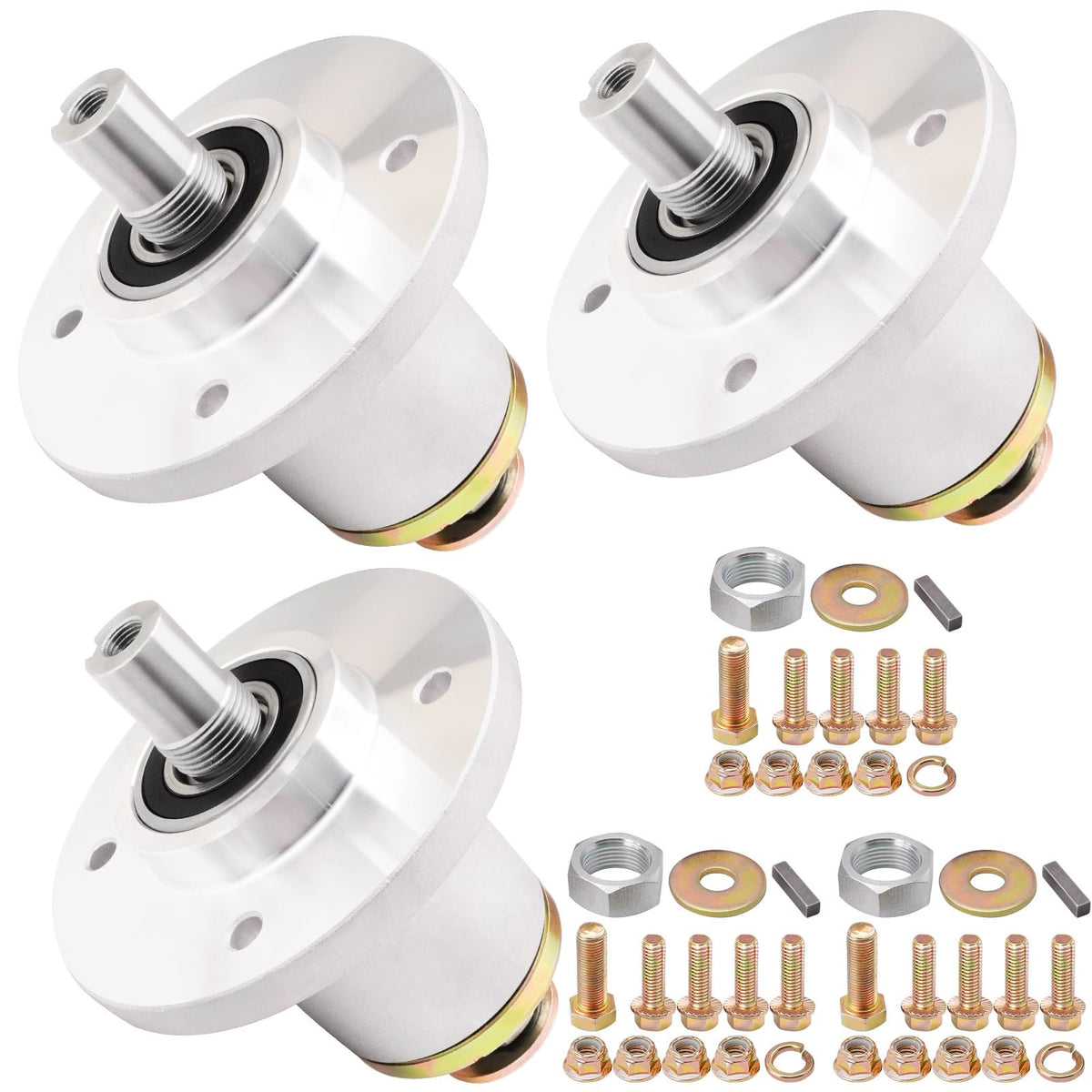 AEFHKM spindle assembly front view showing fit and durability benefit