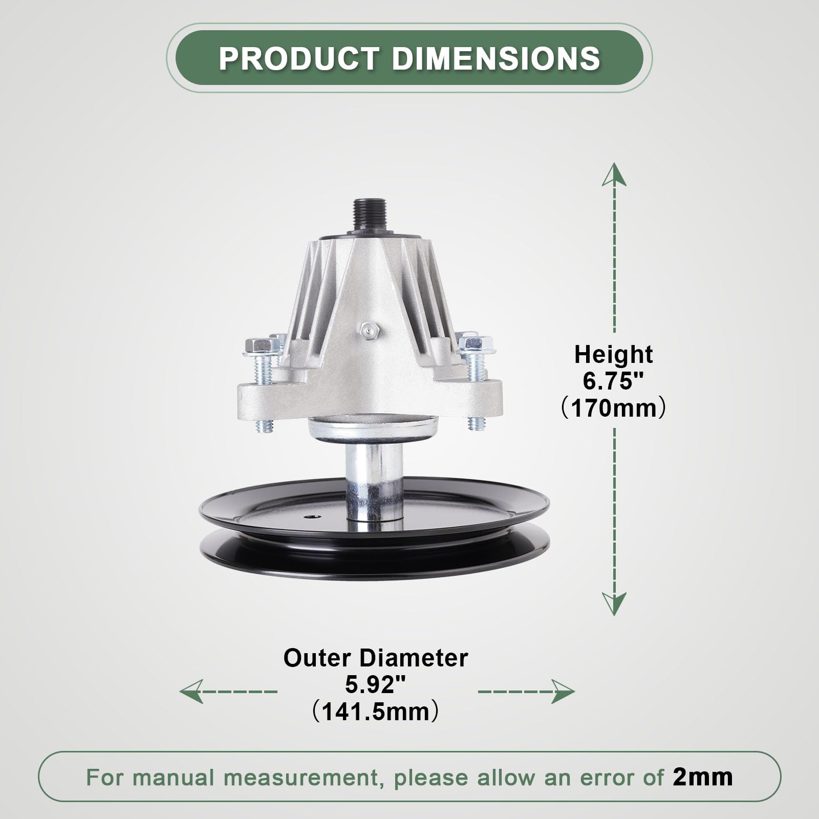 AEFHKM spindle sealed bearing closeup showing precision bearings for smoother rotation