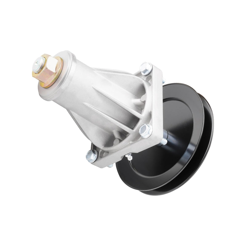 AEFHKM spindle front view showing mounting holes and improved fit