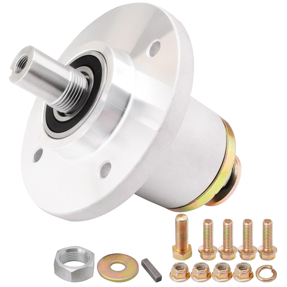 AEFHKM spindle front view showing robust housing and improved durability