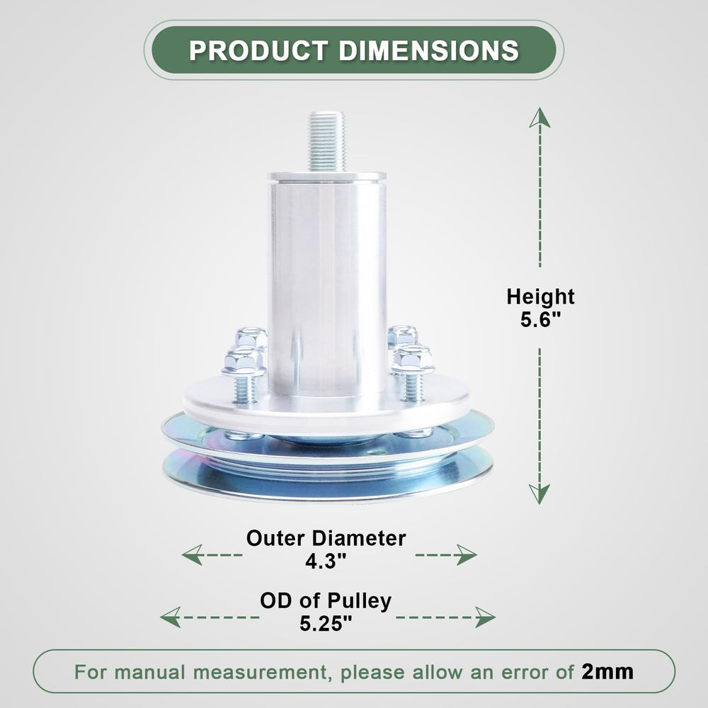 AEFHKM spindle housing detail highlighting robust metal construction for durability