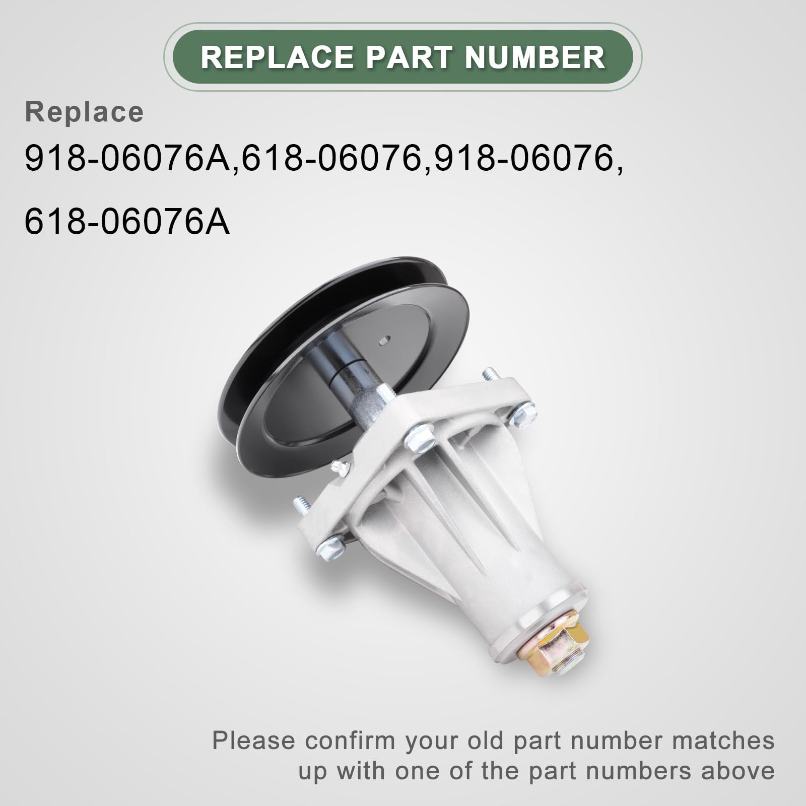 AEFHKM spindle side profile highlighting durable metal housing benefit