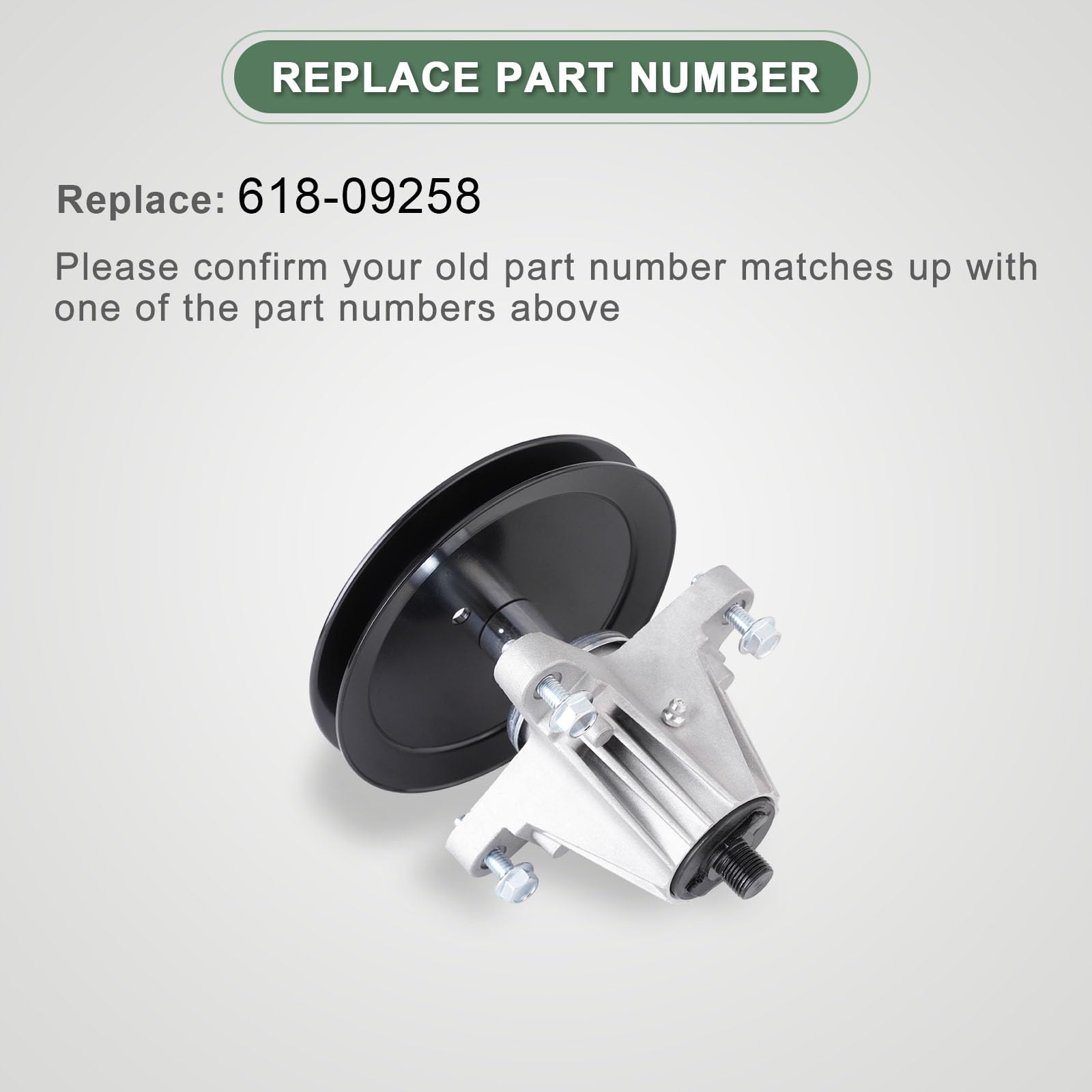 AEFHKM spindle side profile highlighting aluminum housing and rust resistance benefit
