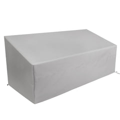 AEGIS COMFORT CARE front view on loveseat showing full coverage and protection