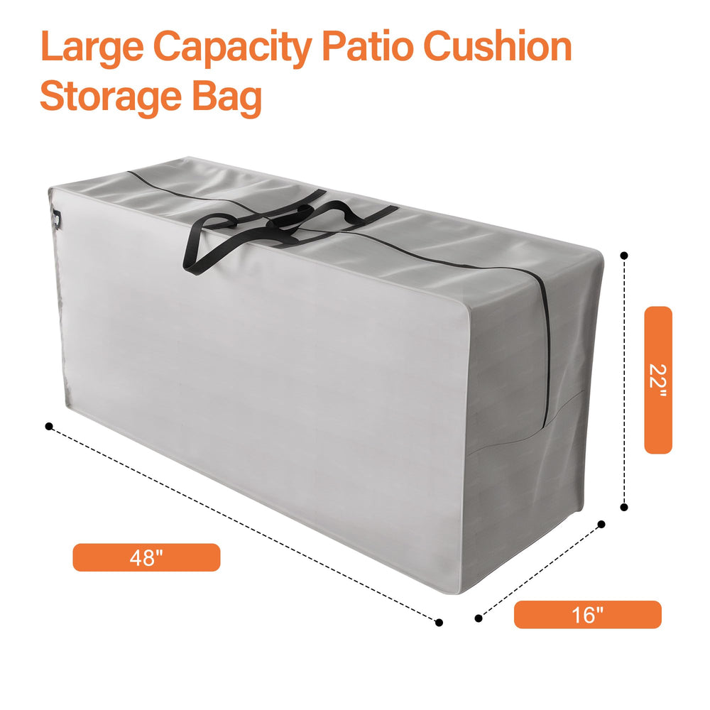 AEGIS COMFORT CARE waterproof zipper and padded handle detail for easy carry