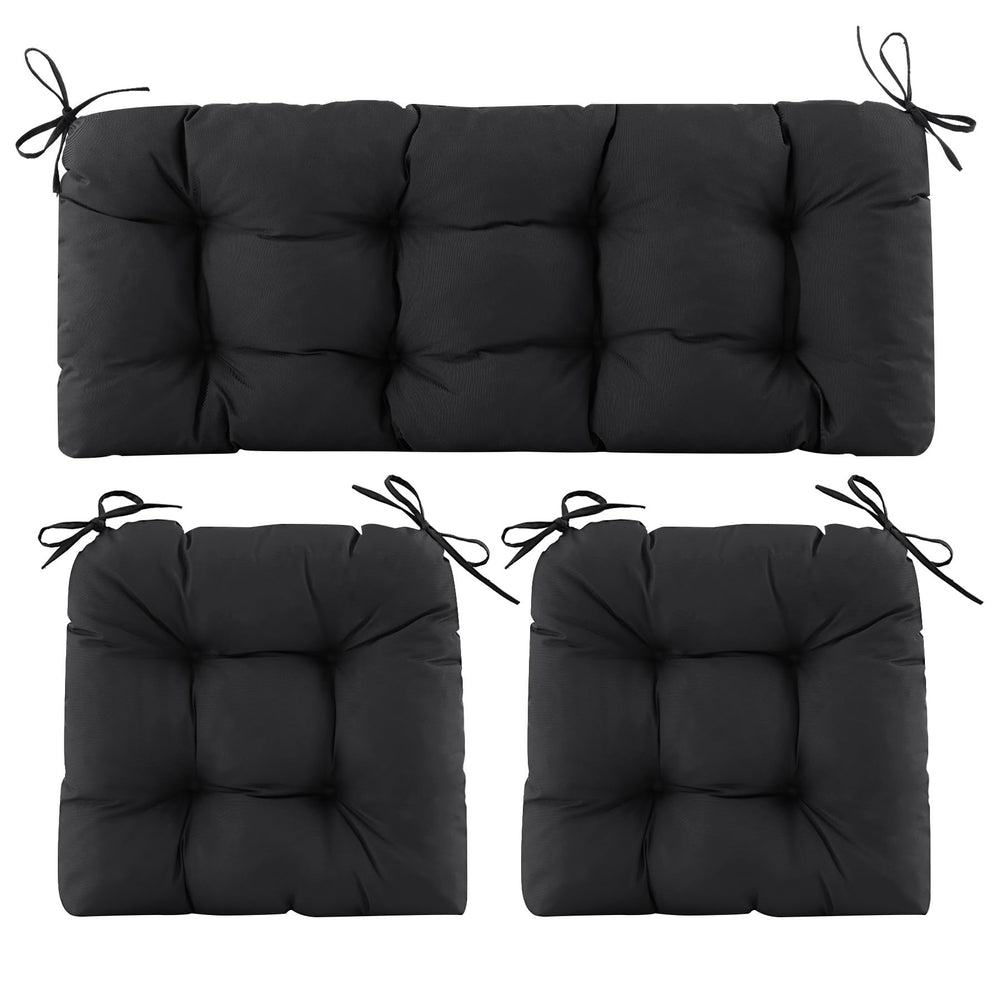 Aegisun front view showing full three-piece cushion set and neat fit