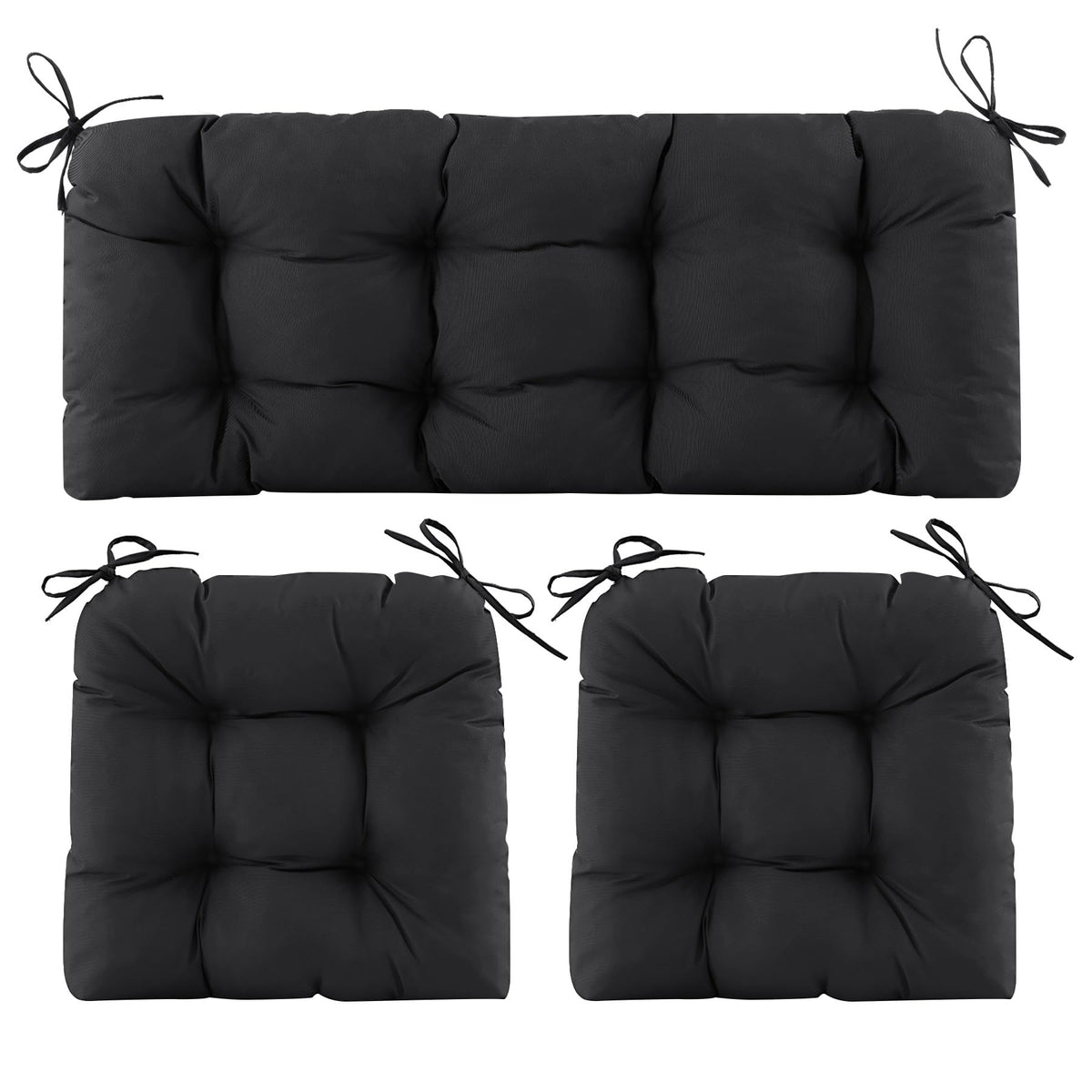 Aegisun front view showing full three-piece cushion set and neat fit