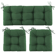 Aegisun front view of three-piece cushion set showing color and fit benefits