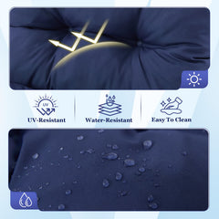 Aegisun tufting and tight stitching detail ensuring even fill distribution and longevity