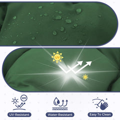 Aegisun waterproof TPU backing visible and offering moisture protection
