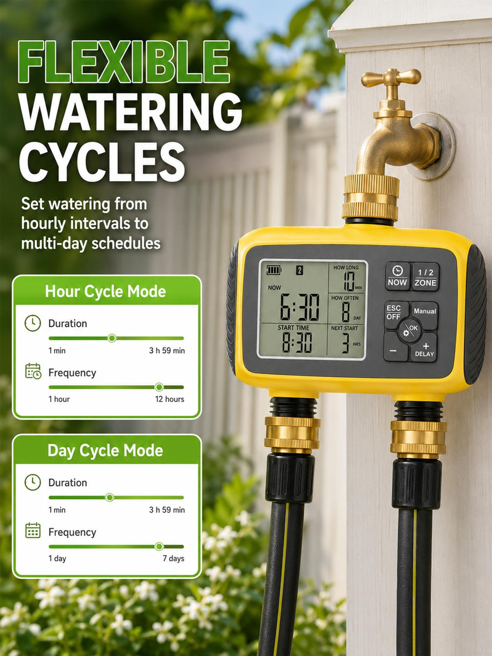 Aemxvdcim display with low-battery warning indicating reliable power alerts