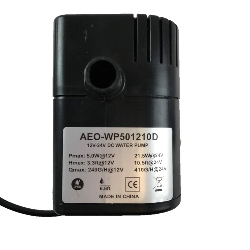 AEO WP50D impeller detail, brushless design visible for efficient continuous use