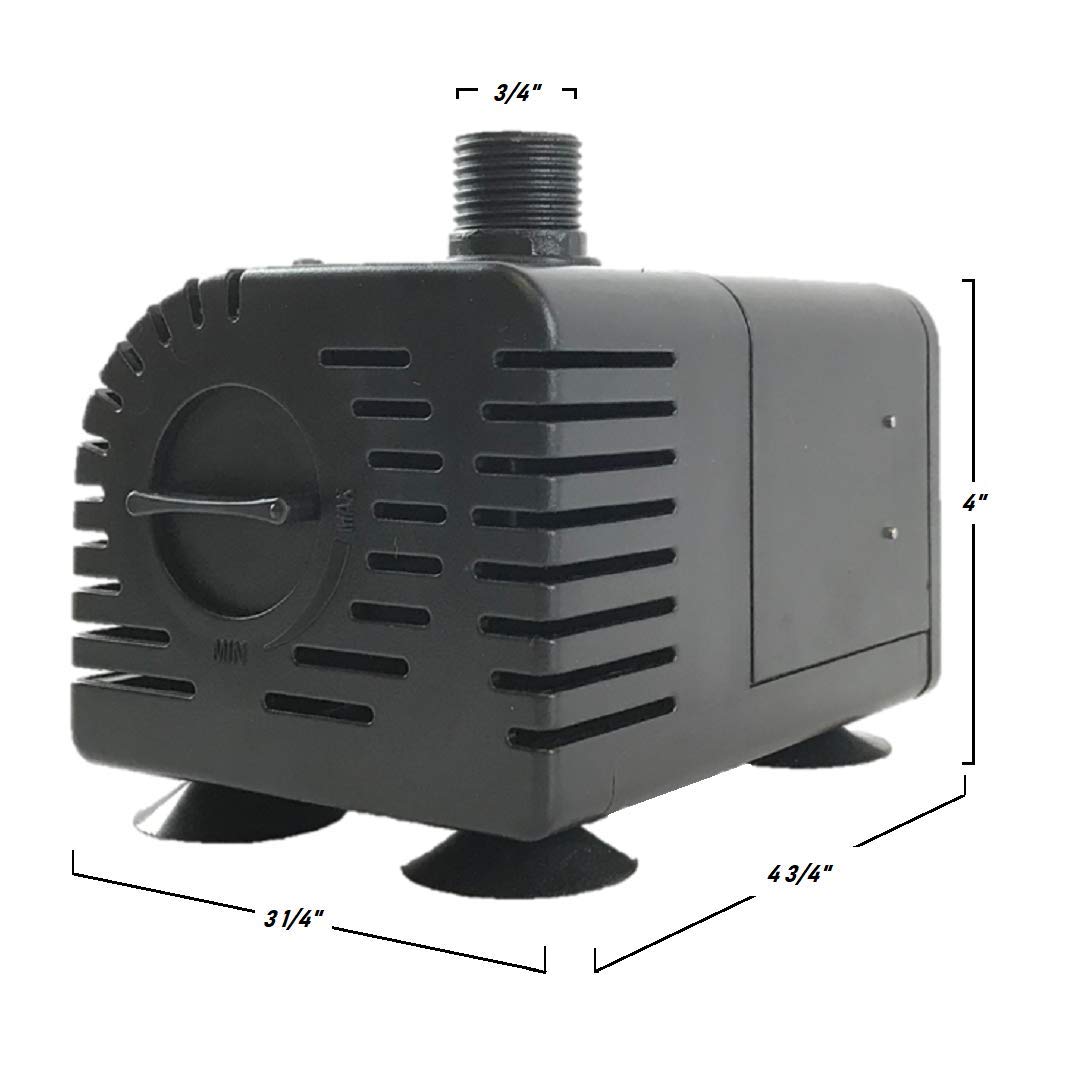 AEO WP50D washable prefilter close-up protecting pump from debris for longevity