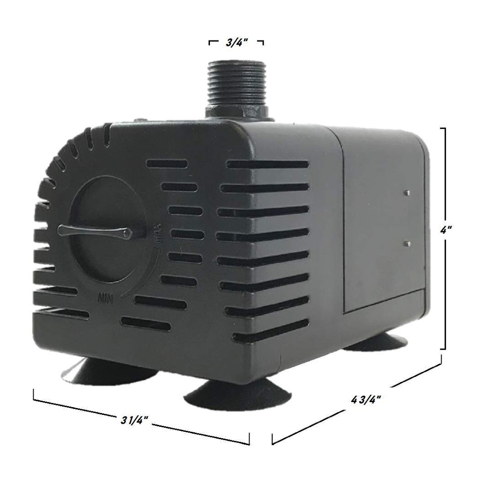 AEO WP50D washable prefilter close-up protecting pump from debris for longevity